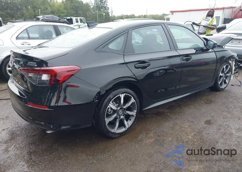 2025 Honda Civic Hybrid Sport/Sport Touring from USA, damaged, VIN 2HGFE4F83SH328609